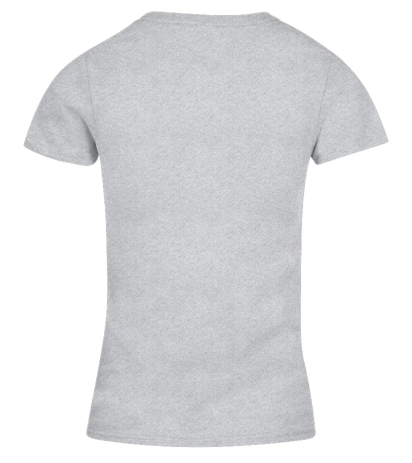 Mamá te amamos con todo el corazón. Oliva, Charlie & Liam Camiseta cuello pico Mujer