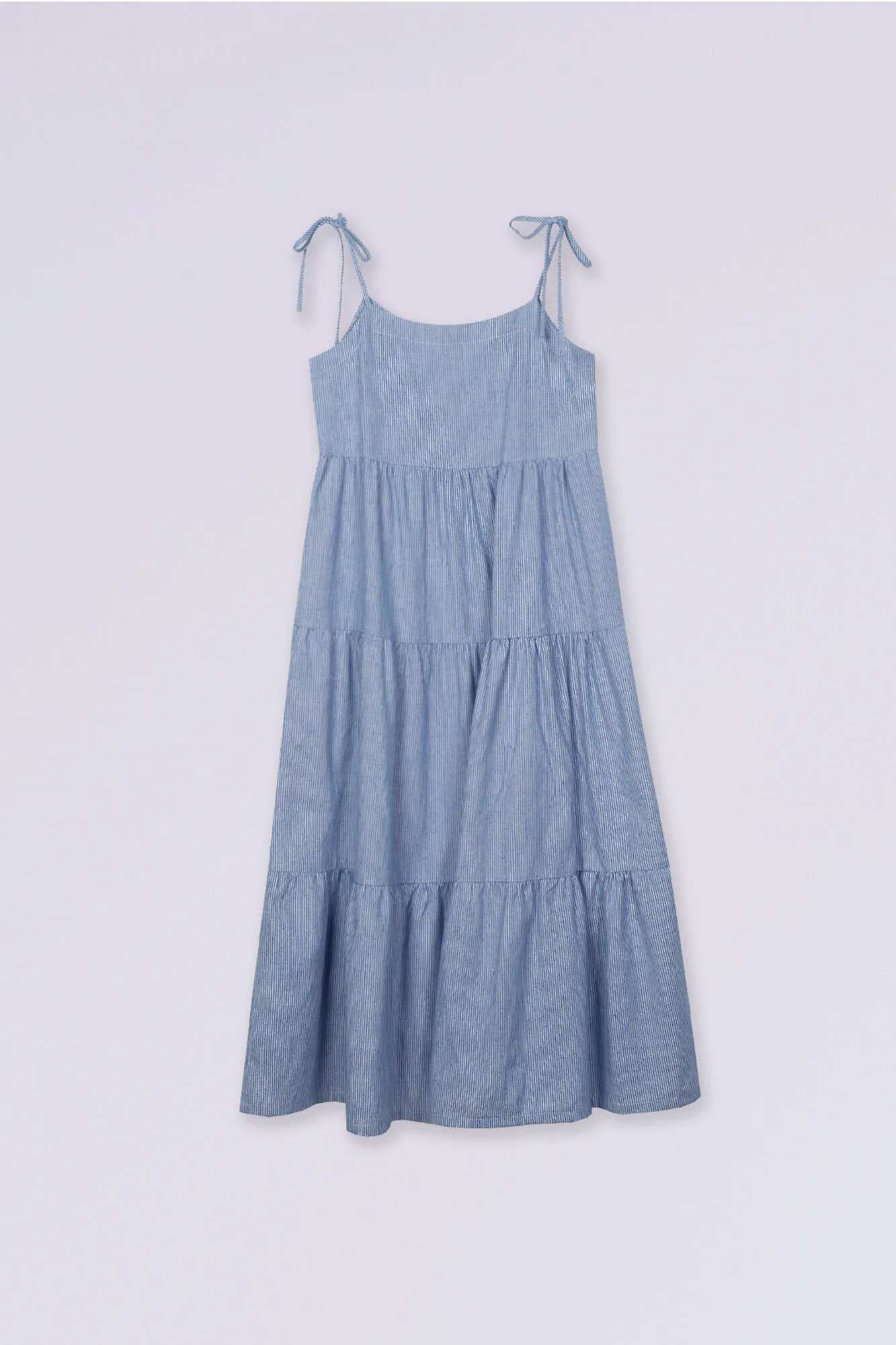 Ohma! Maxivestido con rayas