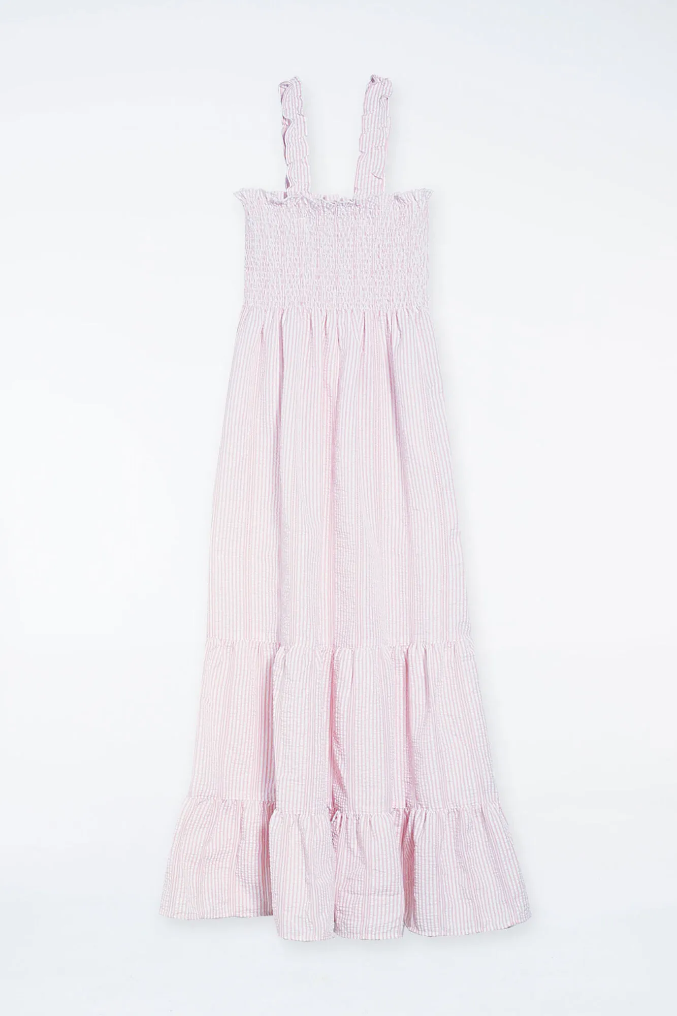 Ohma! Maxivestido maternity lactancia rayas