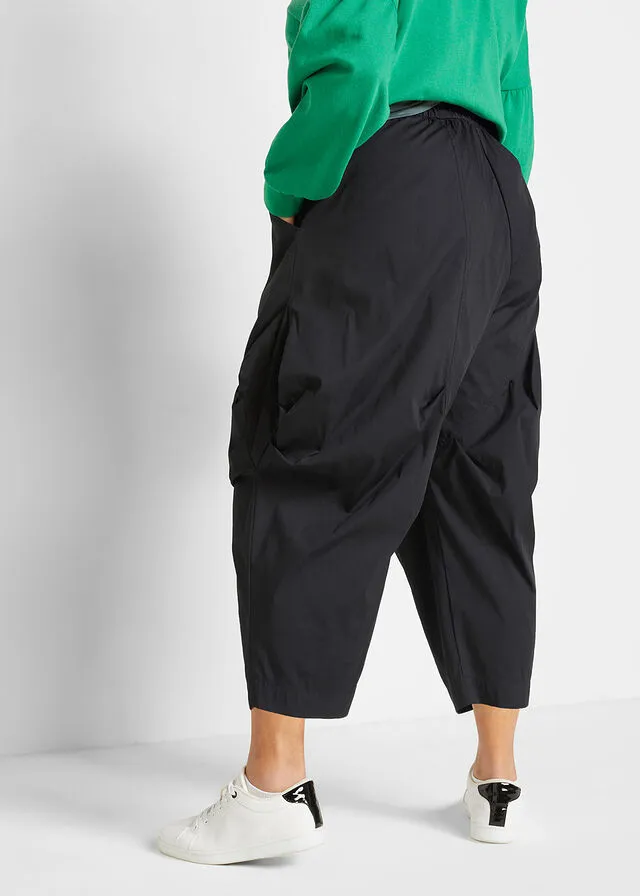 Pantalón bombacho Negro
