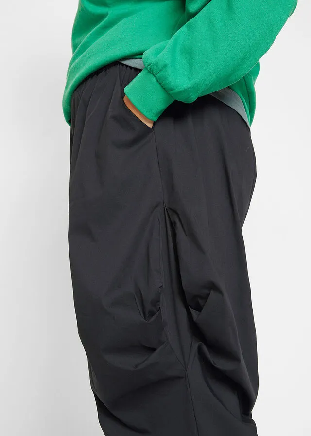 Pantalón bombacho Negro