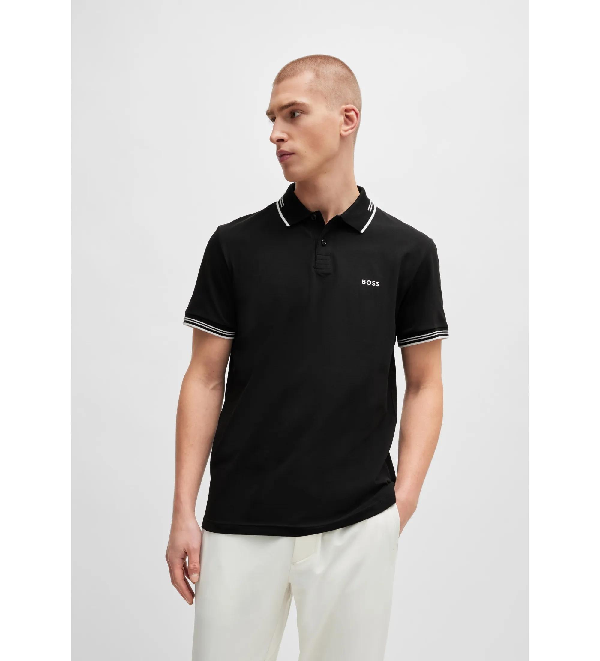 Polo Paul negro