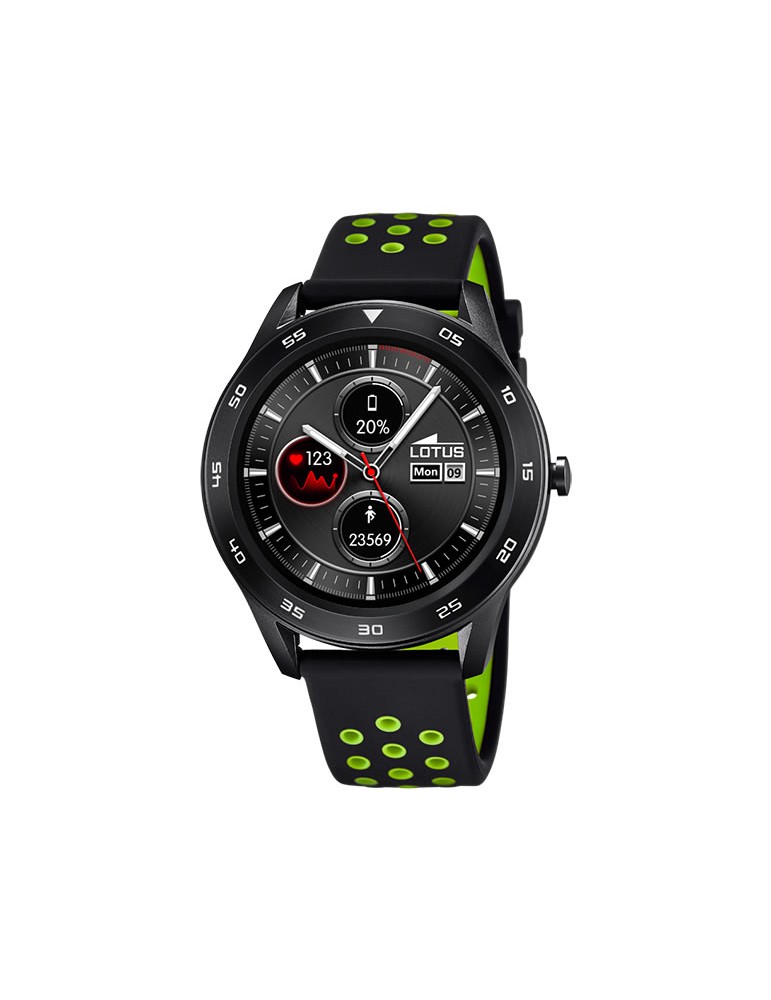 Reloj Lotus SmarTime Hombre Smartwatch caucho