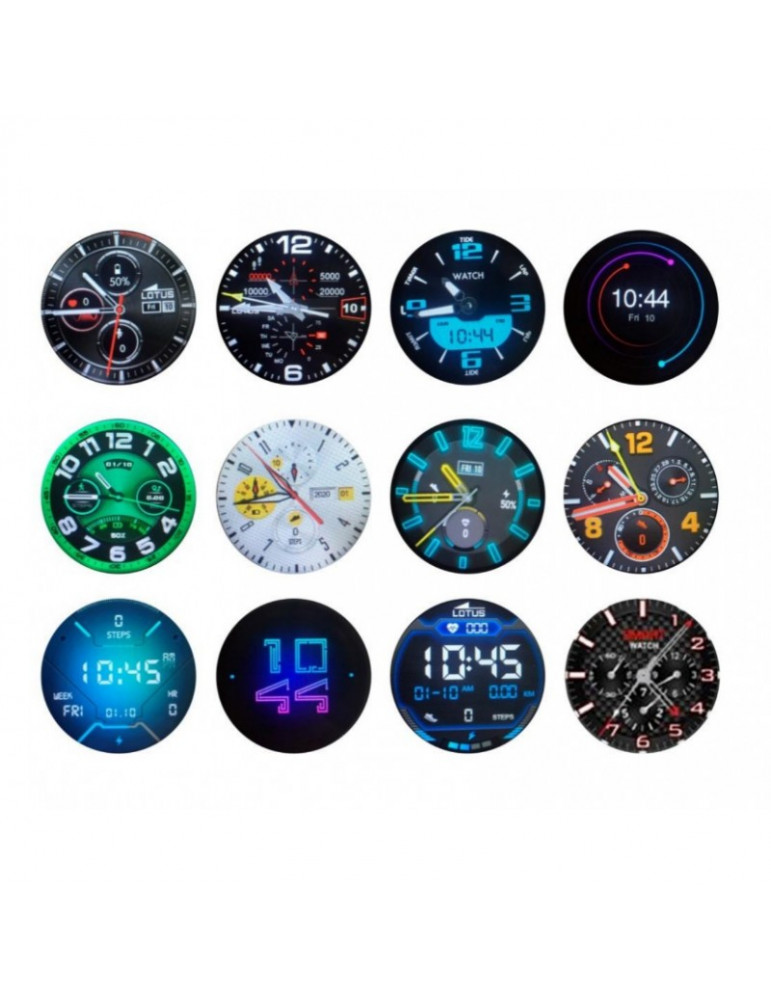 Reloj Lotus SmarTime Hombre Smartwatch caucho