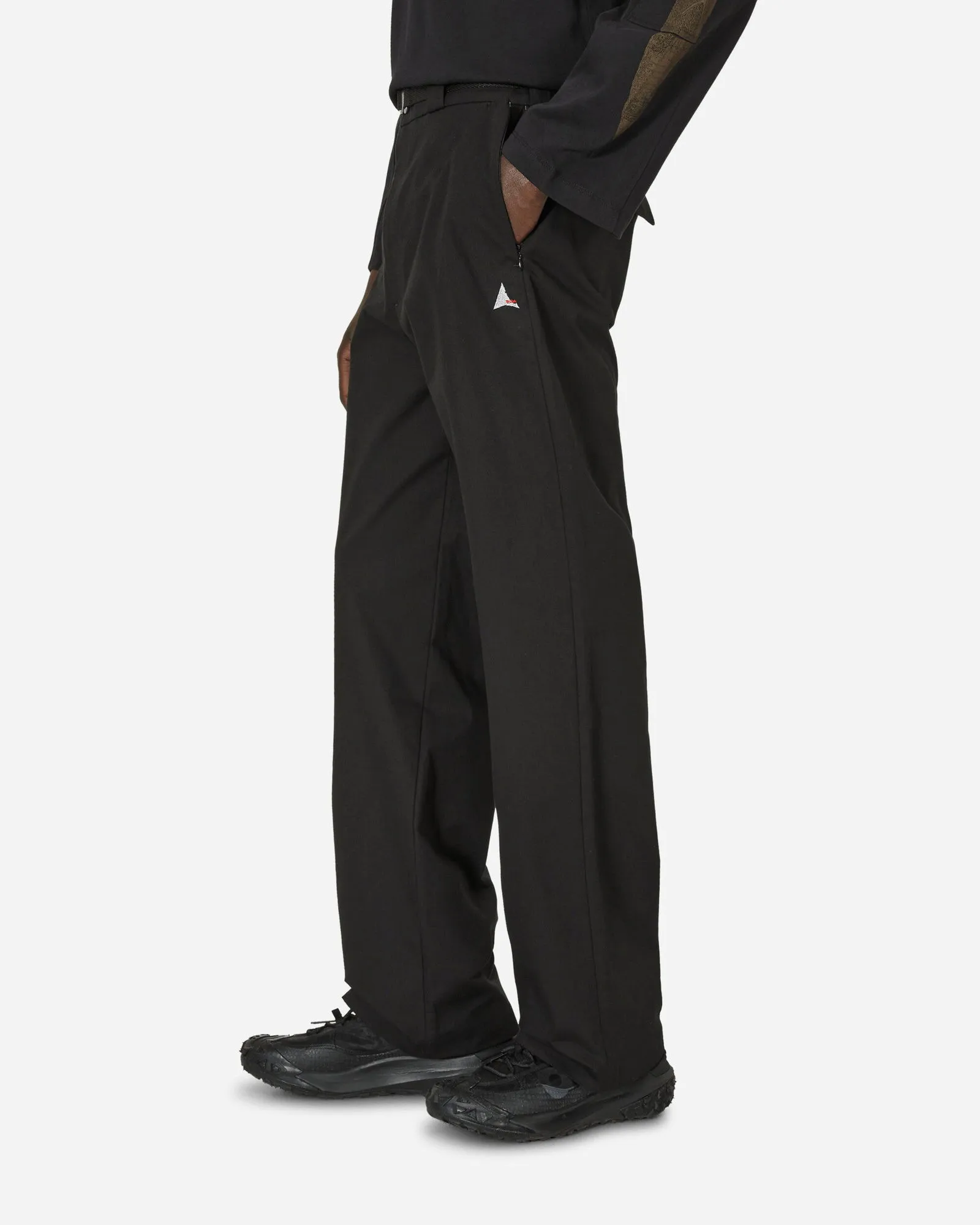 ROA Oversized Chino Pants Black