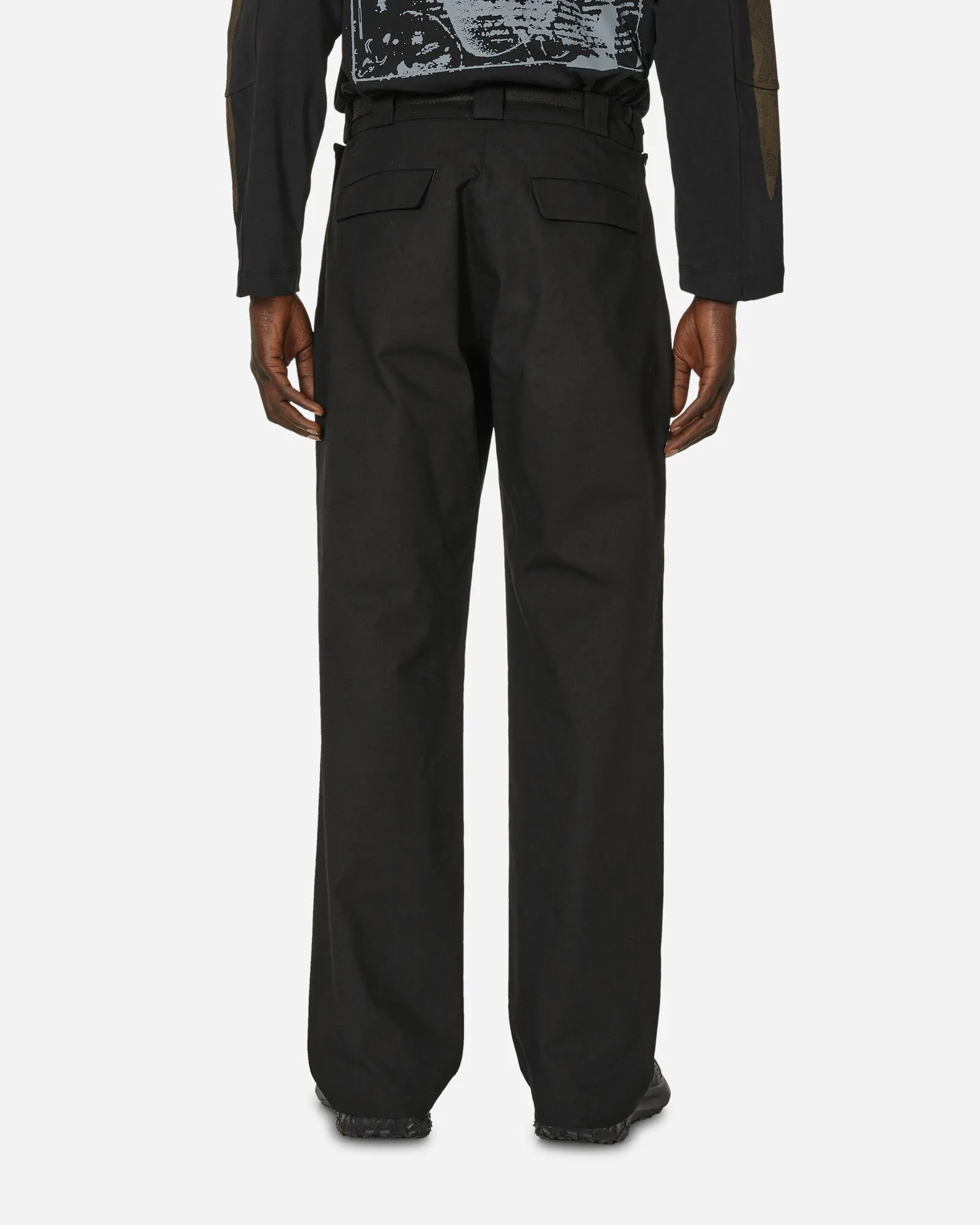 ROA Oversized Chino Pants Black