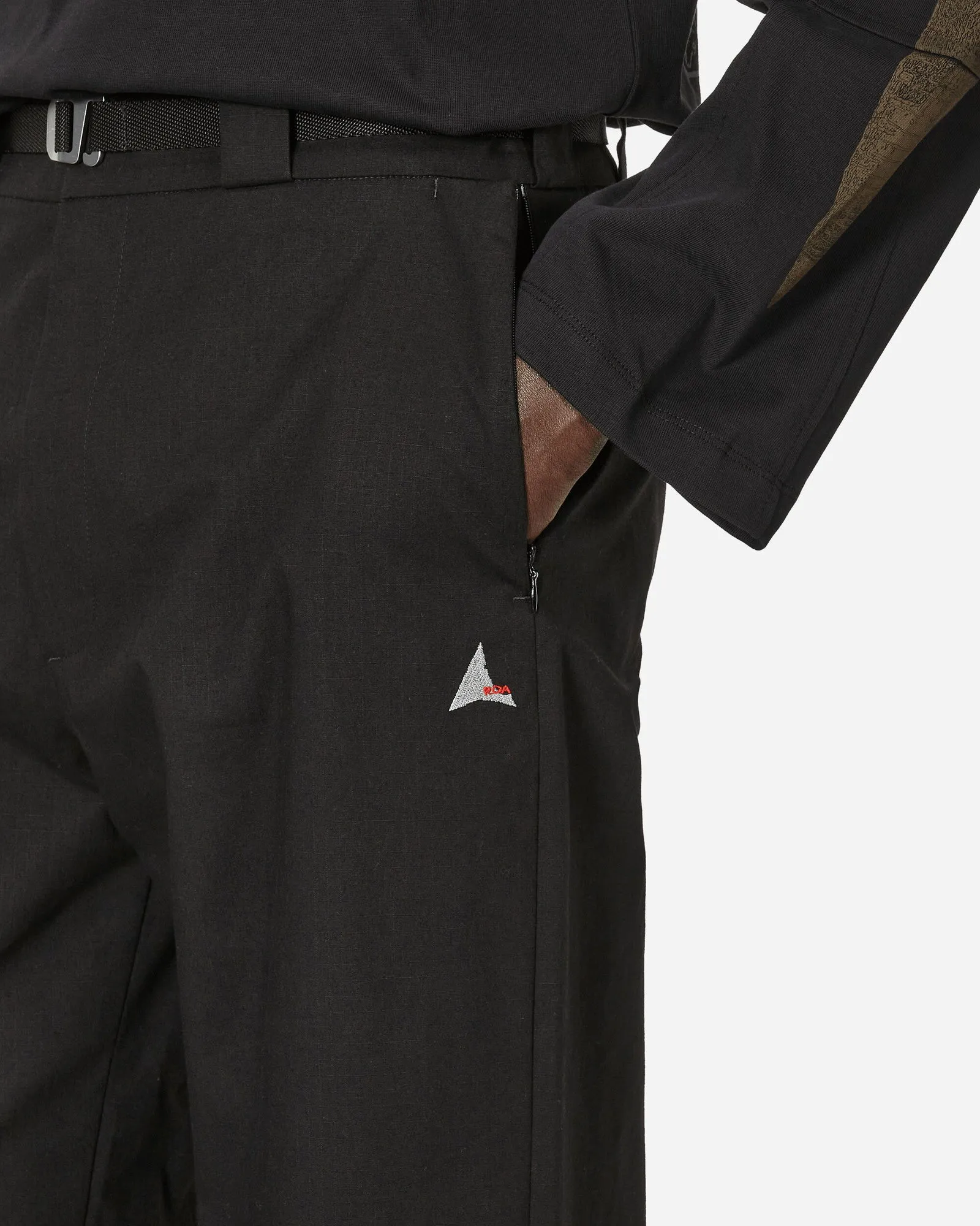 ROA Oversized Chino Pants Black