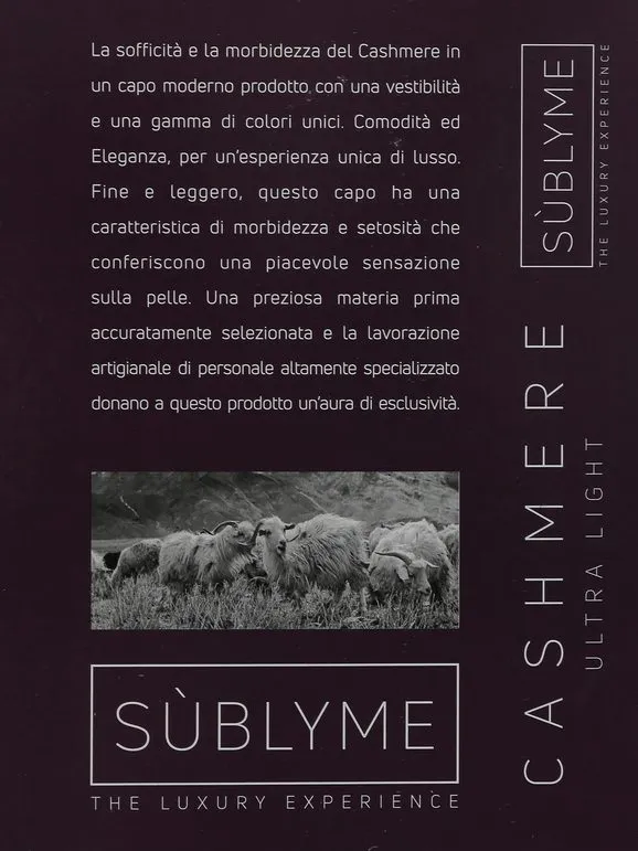 Sublyme Camiseta mujer cachemir con encaje