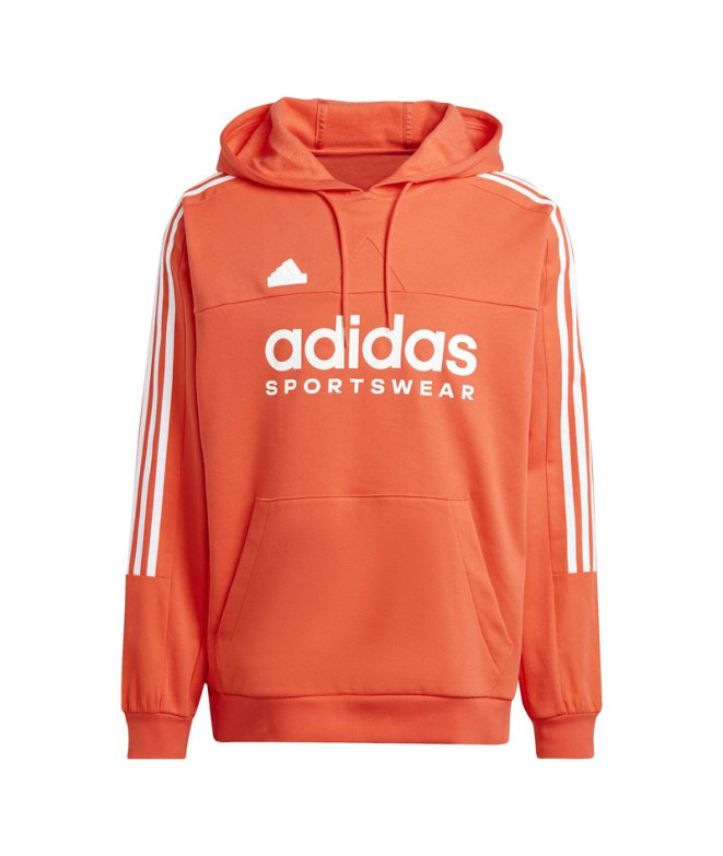 Sudadera adidas Tiro Hoodie Hombre Rojo