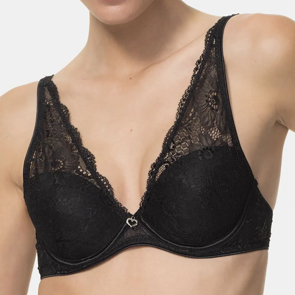 SUJETADOR SELENE ARACELI 315 COPA B  NEGRO