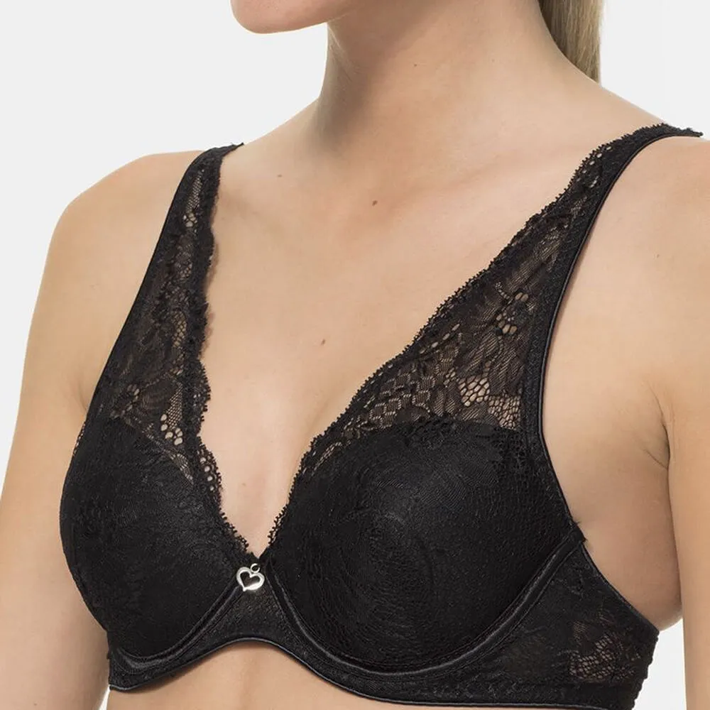 SUJETADOR SELENE ARACELI 315 COPA B  NEGRO
