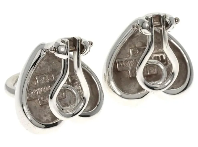 Tiffany & Co Pendientes de plata Knock Heart de Tiffany 