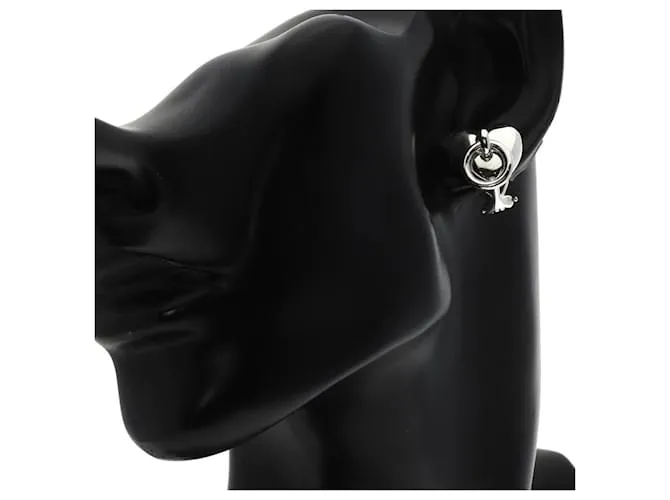 Tiffany & Co Pendientes de plata Knock Heart de Tiffany 