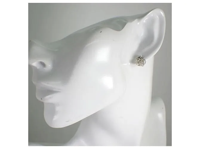 Tiffany & Co Pendientes Tiffany 925 Goldoni Triplo Stud 