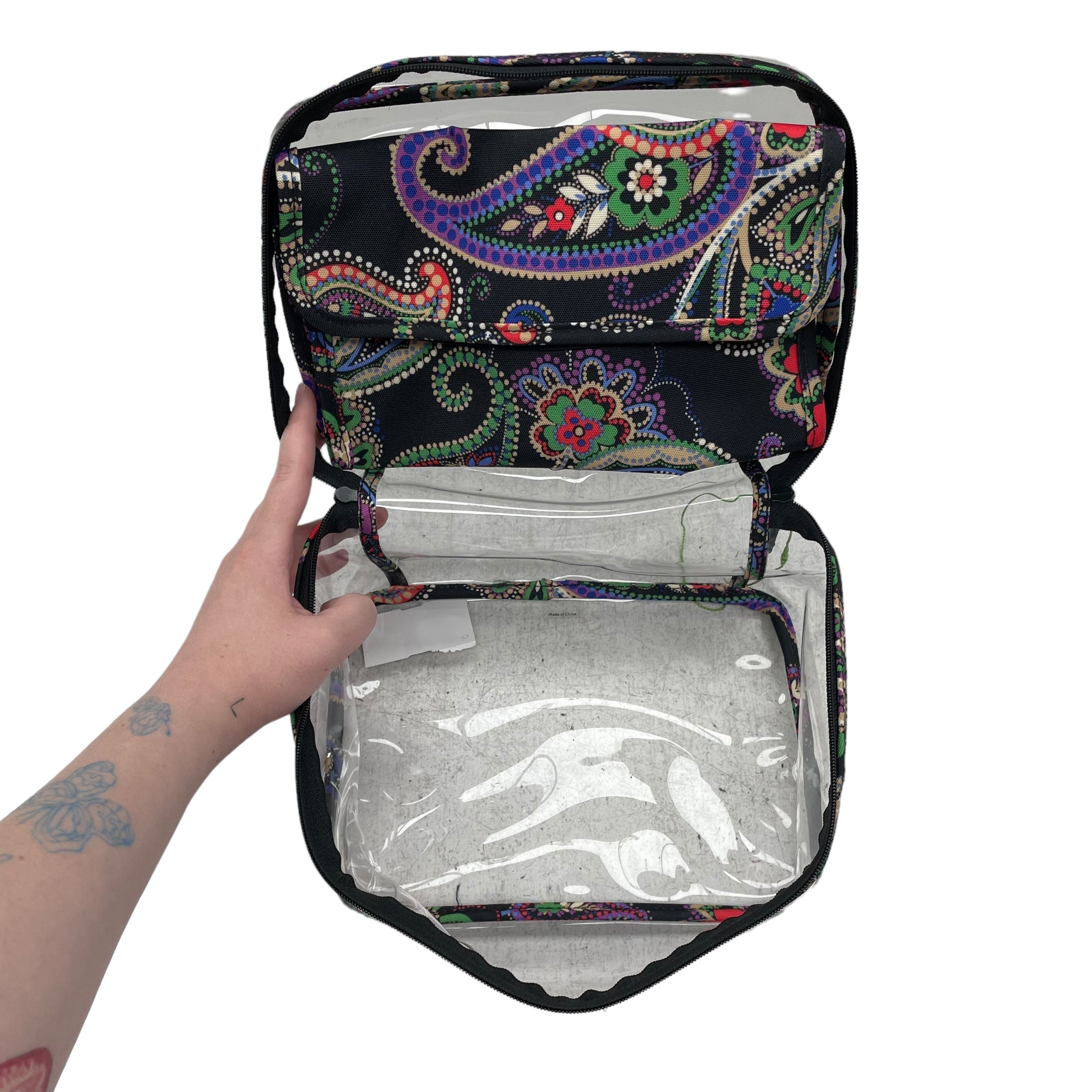 VERA BRADLEY MAKEUP BAG, Size MEDIUM