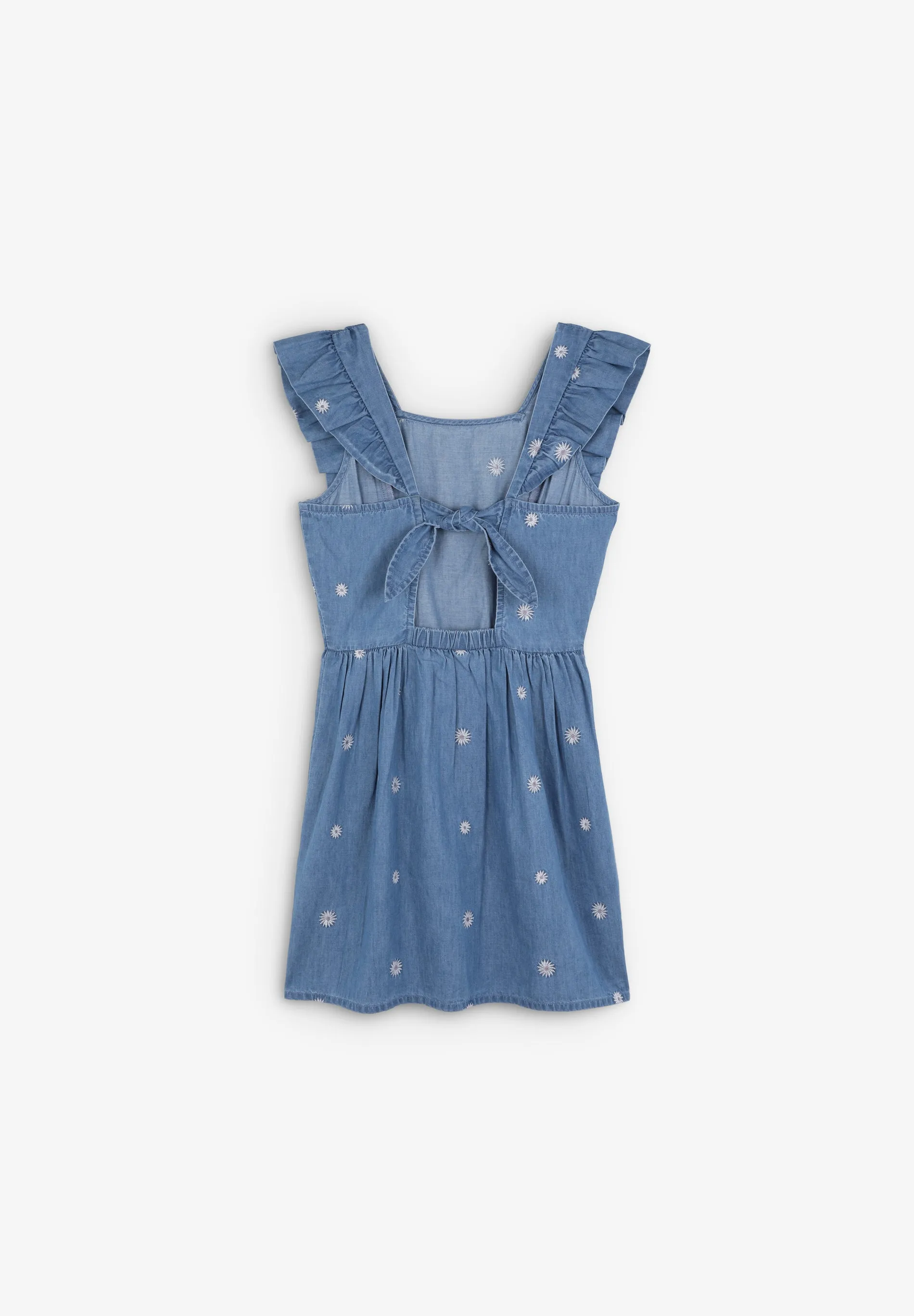 VESTIDO DENIM BORDADO