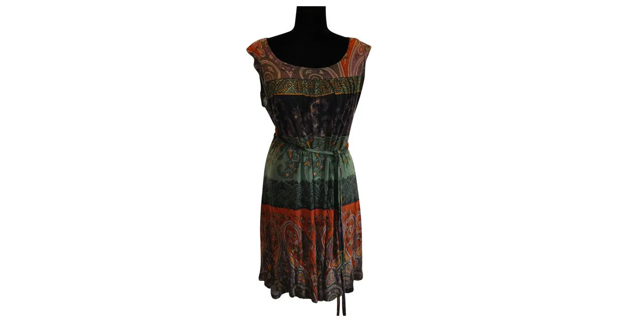 Vestido estampado Etro Multicolor 