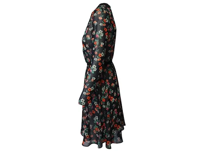 VESTIDO ESTAMPADO FLORES MAJE 