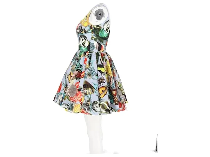 Vestido estampado Tivolio Shell de Mary Katrantzou en poliéster multicolor 