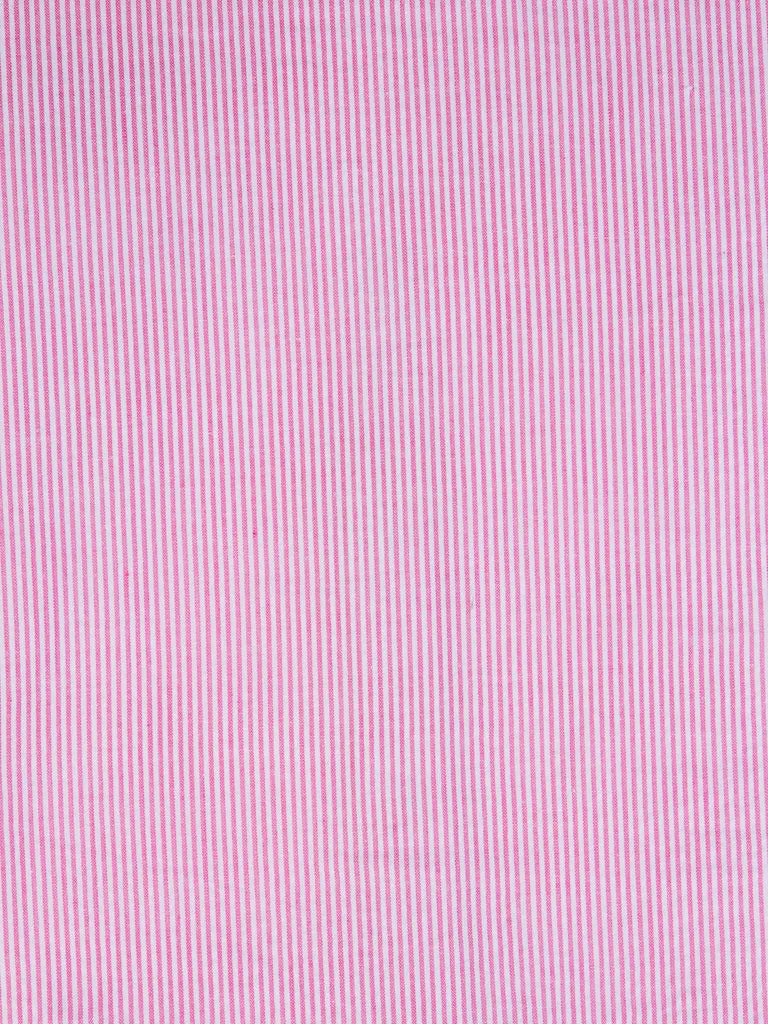 Vestido rayas fresa