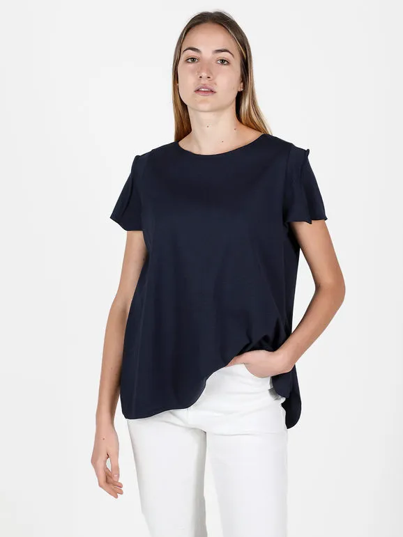 Wendy Trendy Camiseta mujer oversize color liso
