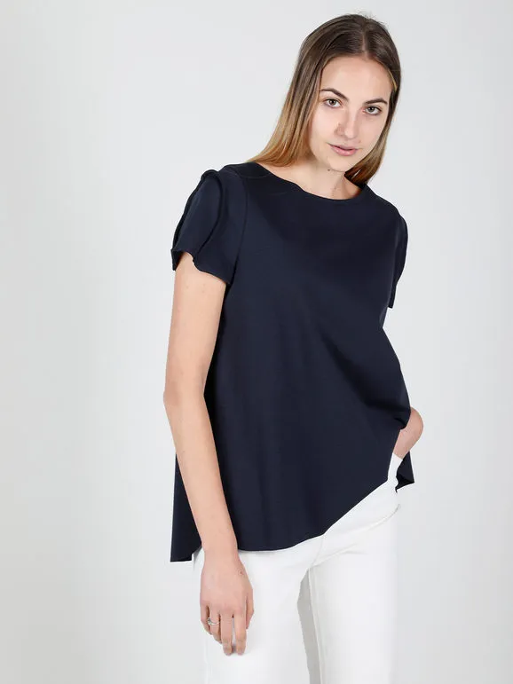 Wendy Trendy Camiseta mujer oversize color liso