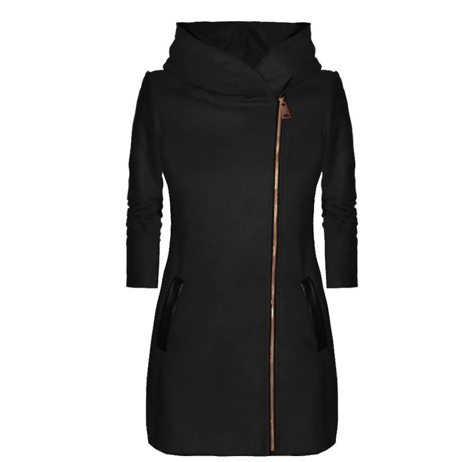 WOMEN'S WINTER OUTWEAR HOODIE COAT FOR WOMENRED